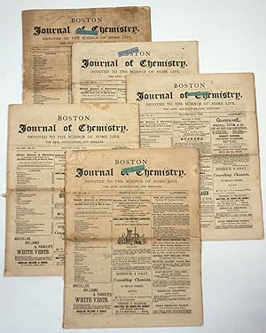 Boston Journal of Chemistry. Devoted to the Science of Home Life, the Arts, Agriculture and Medic...
