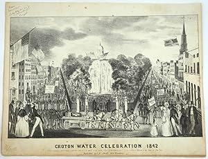 Croton Water Celebration 1842, Pictorial covered sheet music