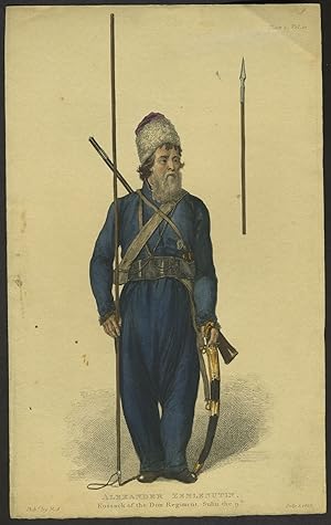 Alexander Zemlenutin. Kossack of the Don Regiment, Sulin the 9th