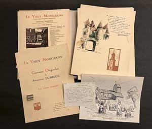 Le Vieux Montluçon. Gravures Originales de Ferdinand Dubreuil. Préface d'André Gervais.