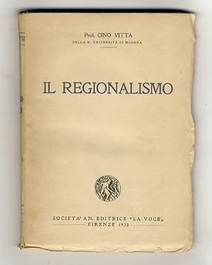 Il regionalismo.