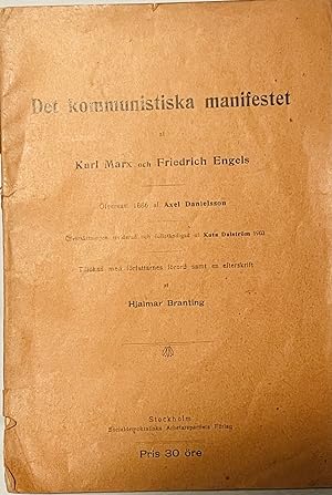 Det kommunistiska manifestet (Communist manifesto)