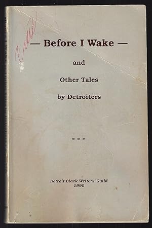 Before I Wake an Other Tales by Detroiters