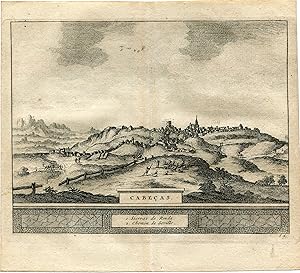 Portugal. Cabecas. Grabado por Pieter Van der Aa, 1715. Alvarez de Colmenar