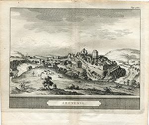 Cadiz. Settenil. 1715. Grabado por Vander Aa. Alvarez de Colmenar.