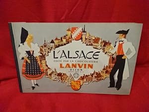 L'Alsace édité par la chocolaterie Lanvin, Dijon.