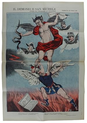 LA RANA - Giornale Umoristico con caricature e disegni a colori. Anno XXXV/1899 n. 37: IL DEMONIO...