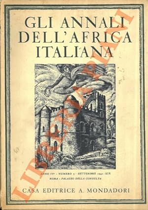 Gli annali dell'Africa Italiana. Anno IV, volume III.