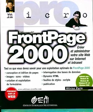 Frontpage 2000 - Olivier Pavie