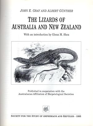 The Lizards of Australia and New Zealand