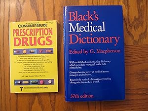 Medical Reference Two Book Grouping: Black's Medical Dictionary 37th Edition (1992), and; Prescri...