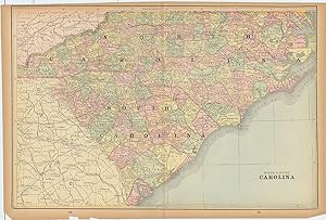 North & South Carolina [with] Georgia [and] Mississippi.