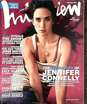 Interview Magazine - Dec 2006-Jan 2007 (Jennifer Connelly on cover)