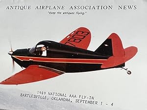 Two [2] 1988 Issues of Antique Airplane Association News Magazine