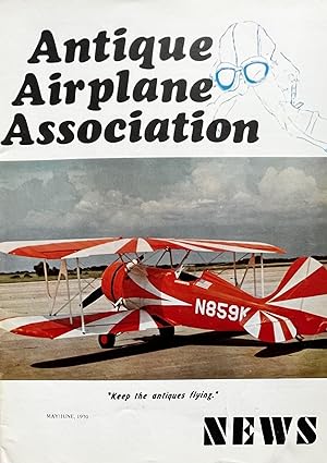 Six [6] 1970 Issues of Antique Airplane Association News Magazine