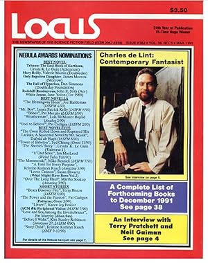 Locus The Newspaper of the Science Fiction Field; Issue 362, Vol. 26, No. 3, March, 1991