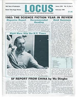 Locus The Newspaper of the Science Fiction Field; Issue 265, Vol. 16, No. 2, Feb., 1983