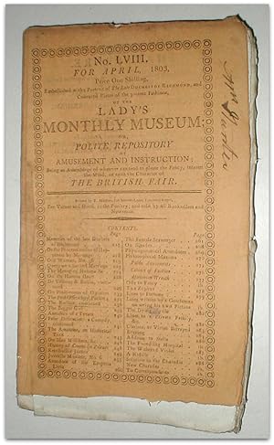 The lady's monthly museum, or, Polite repository of amusement and instruction, being an assemblag...