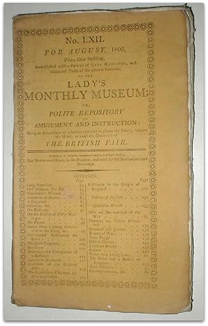 The lady's monthly museum, or, Polite repository of amusement and instruction, being an assemblag...