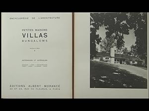 Encyclopédie de l'architecture. Petites maisons, villas, bungalows. Nouvelle série 5. Extérieurs ...