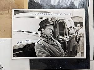 ALBUM FILLED with CANDID SNAPSHOT PHOTOGRAPHS of MOVIE STARS AND FILM DIRECTORS ON SET 1940s-1950s