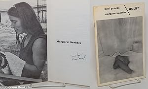 Audit/Poetry: vol. 8, #2: featuring Paul Genega & Margaret Savides [inscribed & signed]