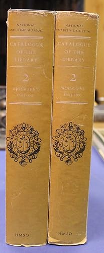 National Maritime Museum Catalogue of the Library. Volume 2, Parts 1 & 2: Biography.