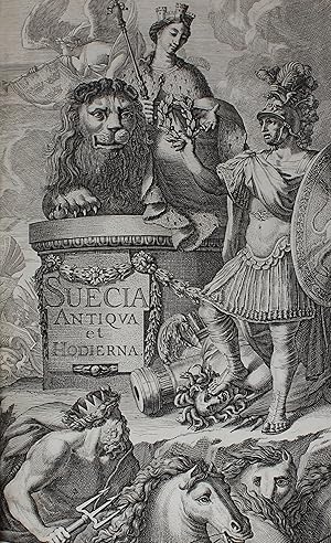 Suecia Antiqua et Hodierna. 3 parts (all). - [THE LARGEST AND MOST SUMPTUOUS SCANDINAVIAN TOPOGRA...