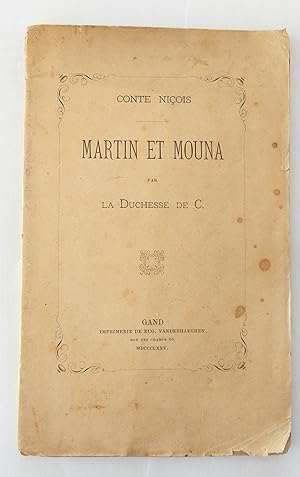 Conte niçois. Martin et Mouna par la Duchesse de C.