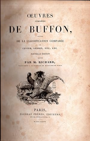 OFFERTISSIMA! Oeuvres Complètes De Buffon (7 volumi)
