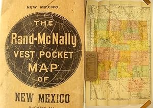 New Mexico / The / Rand-McNally / Vest Pocket / Map / Of / New Mexico / Showing All, / Counties, ...