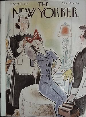 The New Yorker Magazine September 4, 1943 Rae Irvin Cover!