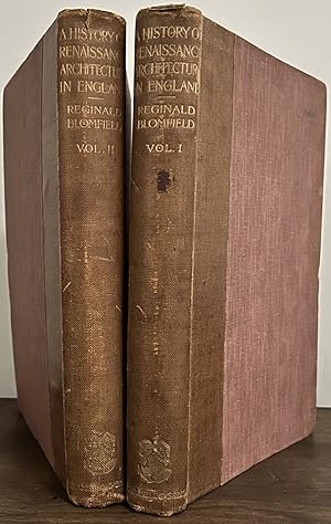 A History of Renaissance Architecture in England,1500-1800