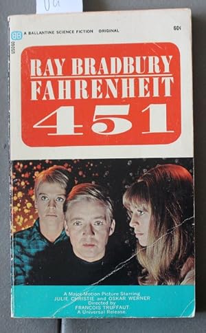 FAHRENHEIT 451. (Ballantine Book # U5060; Movie Tie-in Starring Julie Christie, Oskar Werner, Dir...