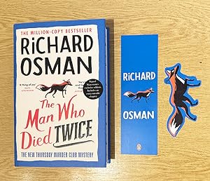The Man Who Did Twice Signed UK Hardcover. Brand New Stencilled edges - Waterstones Extra Chapter...
