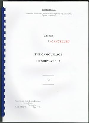 The Camouflage Of Ships At Sea: C.B. 3098 - R (Cancelled) - 1943