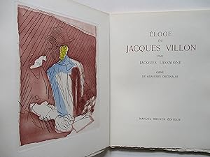 Éloge de Jacques VILLON
