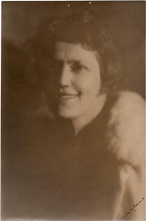 Original portrait photograph of Mary Craig Sinclair, circa 1928