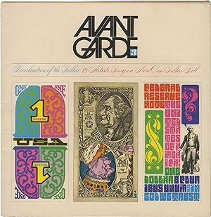 Avant Garde magazine, Issues 3, 7, 8, 13, and 14 (Collection of five issues of the 1968-1971 art ...