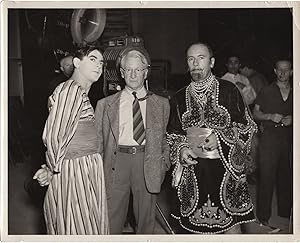 Ali Baba Goes to Town (Two original photographs taken on the set of the 1937 film)