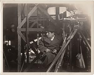 Original photograph of Ernst Lubitsch on the set, circa 1920s