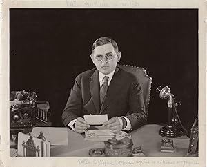 Original photograph of novelist Peter B. Kyne, circa 1920s