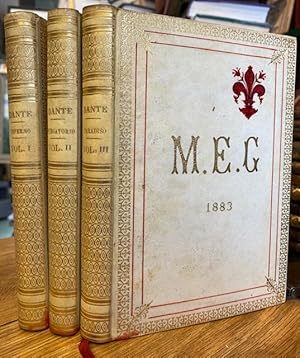 The Divine Comedy of Dante Alighieri [in Three Volumes - Inferno; Purgatorio; Paradiso]