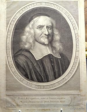 Johannes Dallaeus [Jean Daillé) Protestant cleric. Paris.