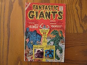 Fantastic Giants Volume 2 (formerly Konga) #1 Comic Book - Ditko