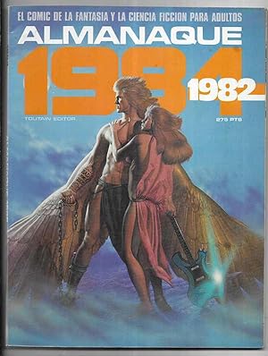1984 Almanaque 1982 El Comic de la Fantasia y la Ciencia Ficcion Toutain