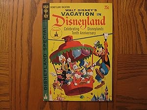 Walt Disney's Vacation in Disneyland #1 Comic Book - Celebrating Disneyland's Tenth Anniversay