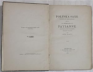 Polinka Saxe roman de Drouginine suivi de La Demoiselle Paysanne nouvelle de Pouchkine traduits d...