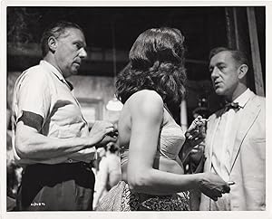 Our Man in Havana (Original photograph of Alec Guinness, Carol Reed, and Maureen O'Hara on the se...