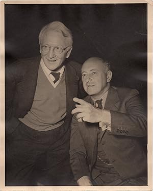 Original photograph of Rob Wagner and Cecil B. DeMille, circa 1930s